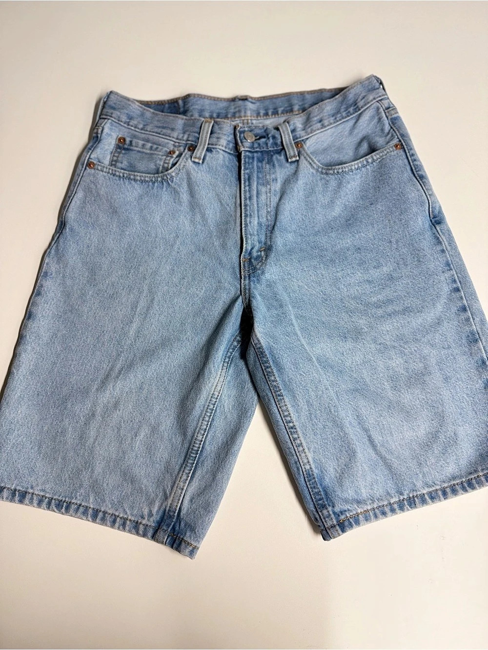 Levi's 469 Denim Jean Shorts Blue Waist 31 Like New